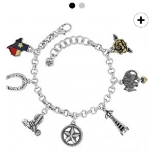 Brighton Texas State Charm Bracelet